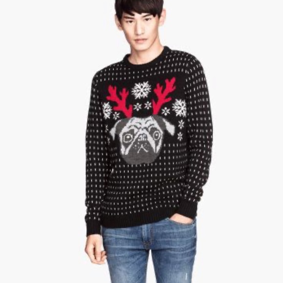 H\u0026M | Sweaters | Hm Pug Ugly Xmas 